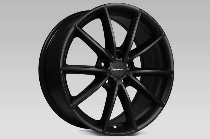 Vieglmetāla diski, 18x7JJ offset 55 Matt Black